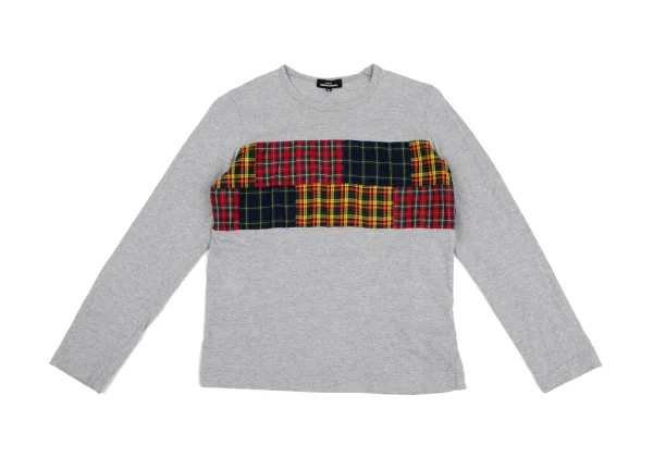 tricot COMME des GARCONS Cotton Patchwork T Shirt K-162023_002