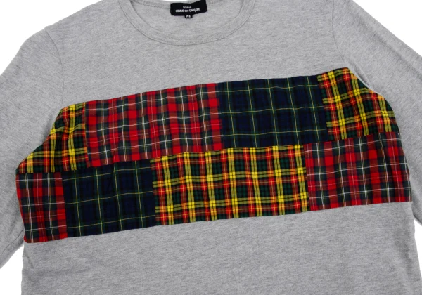 tricot COMME des GARCONS Cotton Patchwork T Shirt K-162023_008