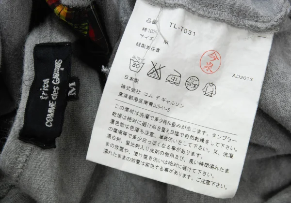 tricot COMME des GARCONS Cotton Patchwork T Shirt K-162023_017