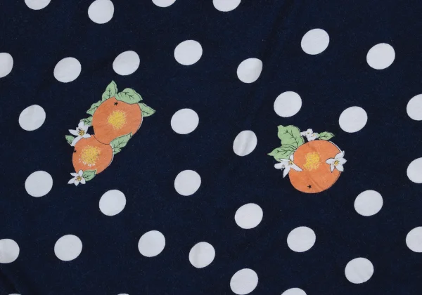 tricot COMME des GARCONS Washed Orange Dot Printed T Shirt K-162024_007