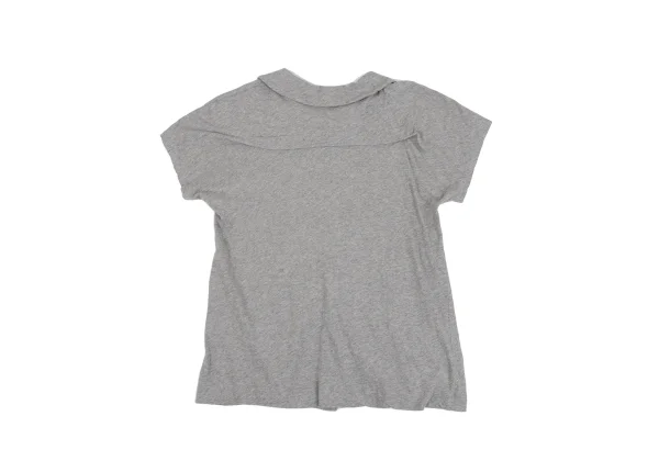 tricot COMME des GARCONS Cotton Linen Gathered French Sleeve Top K-162027_008