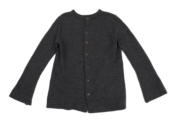 tricot COMME des GARCONS Wool Nylon Flare Sleeve Knit Cardigan K-162030_002