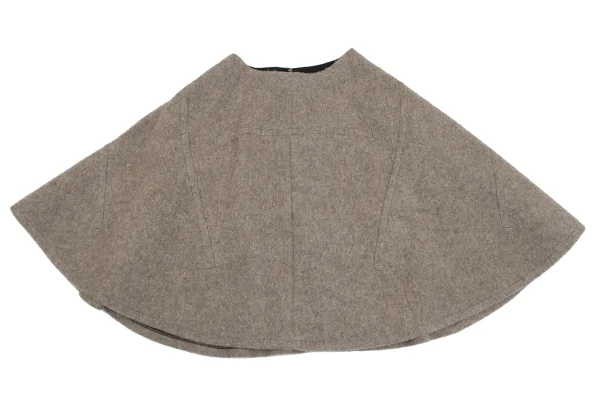 tricot COMME des GARCONS Wool Nylon Bonded Flare Skirt K-162031_002