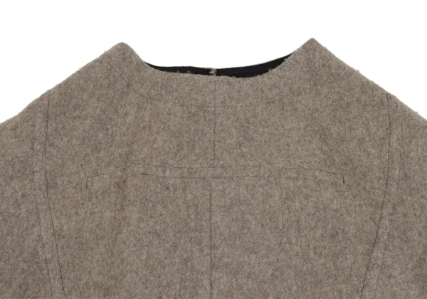 tricot COMME des GARCONS Wool Nylon Bonded Flare Skirt K-162031_003