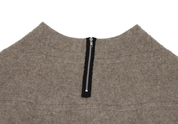 tricot COMME des GARCONS Wool Nylon Bonded Flare Skirt K-162031_008