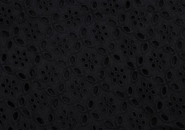 tricot COMME des GARCONS Cotton Cutwork Pleated Wrap Skirt K-162033_010