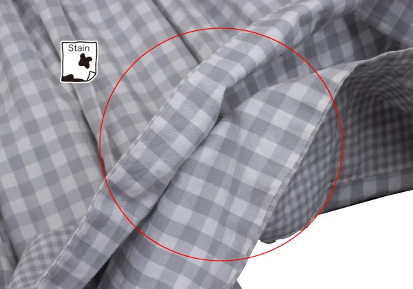 tricot COMME des GARCONS Hem Switching Checked Skirt K-162034_009
