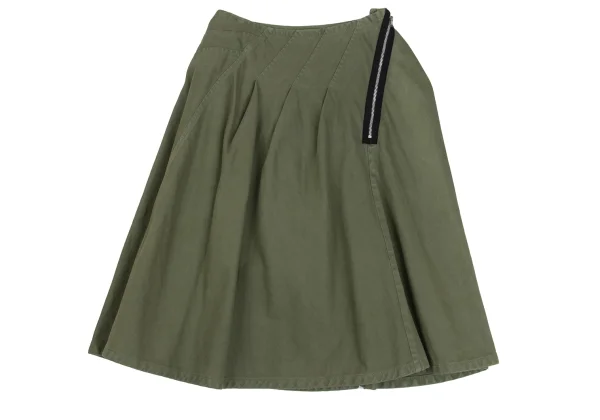 tricot COMME des GARCONS Dyed Cotton Tuck Design Skirt K-162036_002