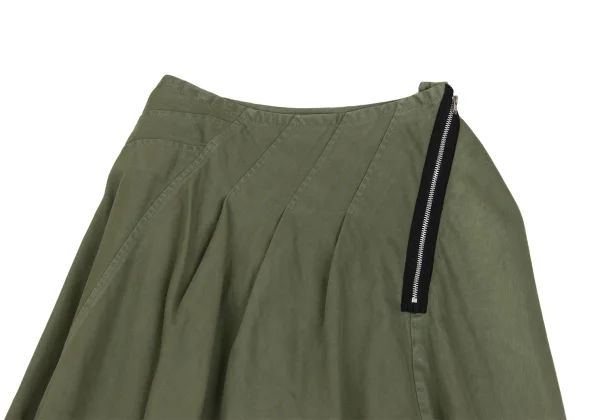 tricot COMME des GARCONS Dyed Cotton Tuck Design Skirt K-162036_003