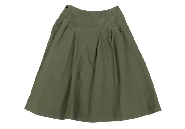 tricot COMME des GARCONS Dyed Cotton Tuck Design Skirt K-162036_008