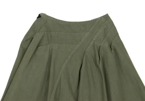 tricot COMME des GARCONS Dyed Cotton Tuck Design Skirt K-162036_009