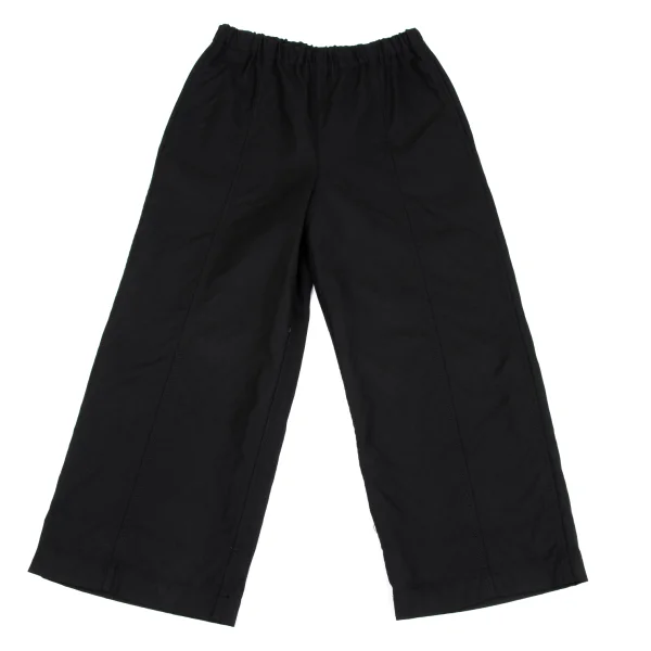 tricot COMME des GARCONS Block Check Double Face Wide Pants Black Free K-162037_001