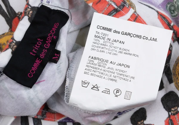 tricot COMME des GARCONS tricot Special Cotton Soldier Printed T Shirt K-162039_011