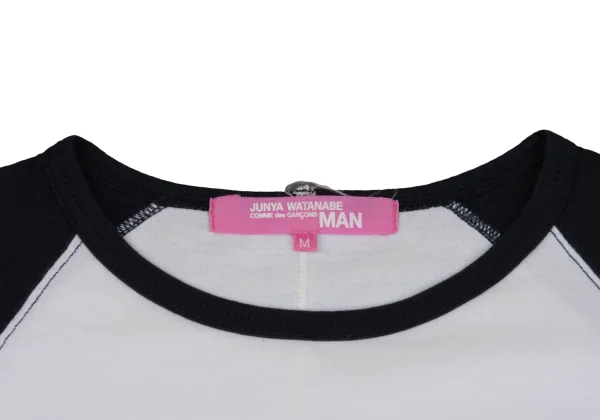 JUNYA WATANABE MAN PINK COMME des GARCONS Switching Raglan T Shirt K-162040_003