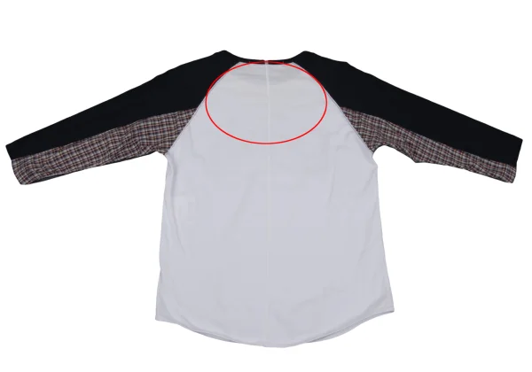 JUNYA WATANABE MAN PINK COMME des GARCONS Switching Raglan T Shirt K-162040_010