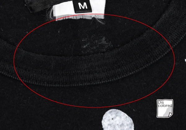BLACK COMME des GARCONS Dot Printed T Shirt K-162043_003