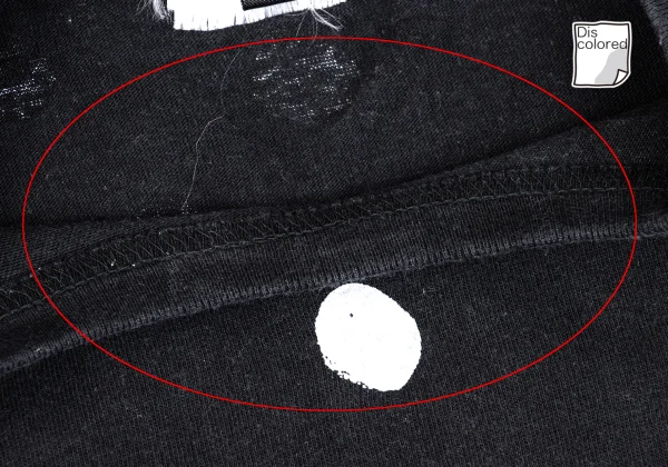 BLACK COMME des GARCONS Dot Printed T Shirt K-162043_005