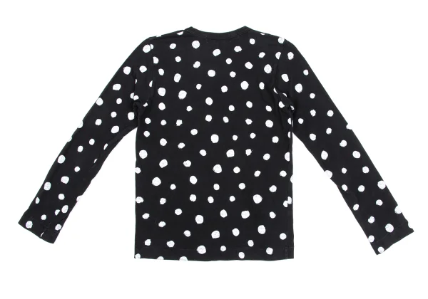 BLACK COMME des GARCONS Dot Printed T Shirt K-162043_011