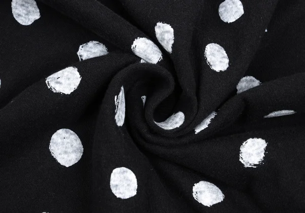 BLACK COMME des GARCONS Dot Printed T Shirt K-162043_012