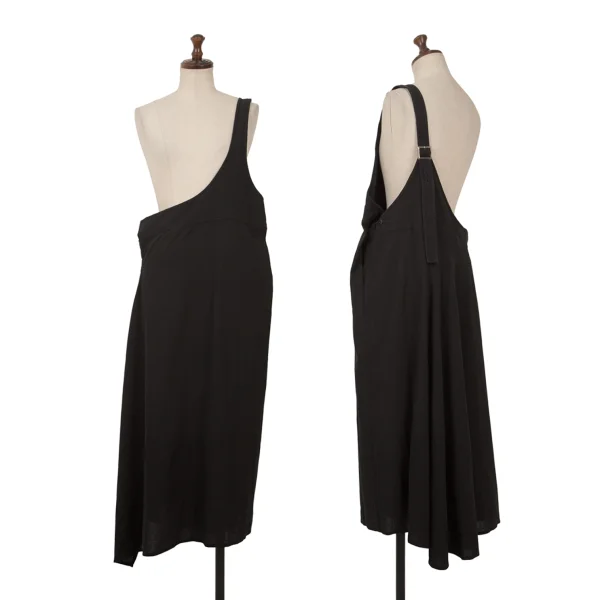 Y's One Shoulder Dress Black M K-162044_001