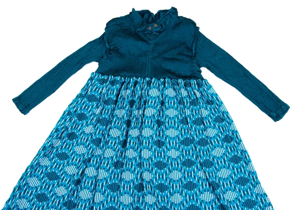 ISSEY MIYAKE me Crepe Switching Dress K-162049_003