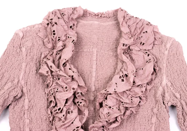 ISSEY MIYAKE me Floral Rapel Cauliflower Jacket K-162050_003