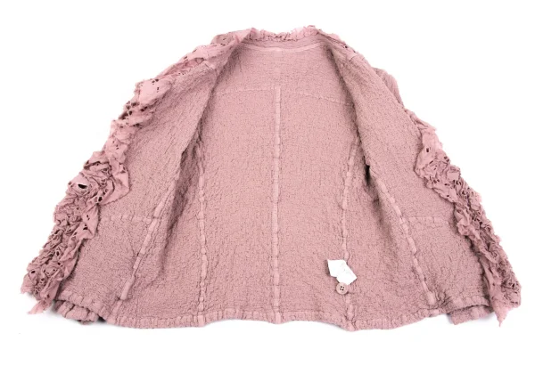 ISSEY MIYAKE me Floral Rapel Cauliflower Jacket K-162050_010