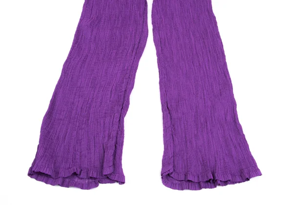 ISSEY MIYAKE me Crepe Pleated Cropped Pants K-162054_004