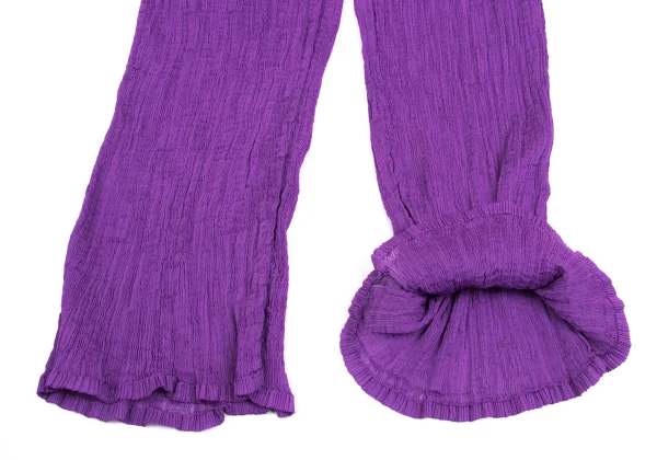 ISSEY MIYAKE me Crepe Pleated Cropped Pants K-162054_005