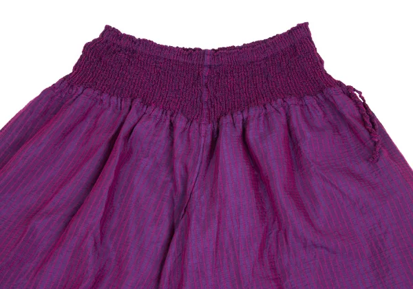 ISSEY MIYAKE me Check Weave Switching Pleated Shorts K-162055_002