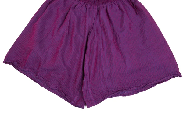 ISSEY MIYAKE me Check Weave Switching Pleated Shorts K-162055_005