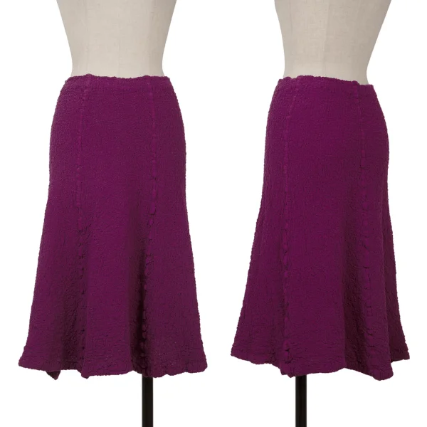 ISSEY MIYAKE me Cauliflower Skirt Purple Free K-162057_001