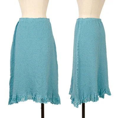 ISSEY MIYAKE me Cutwork Hem Cauliflower Skirt