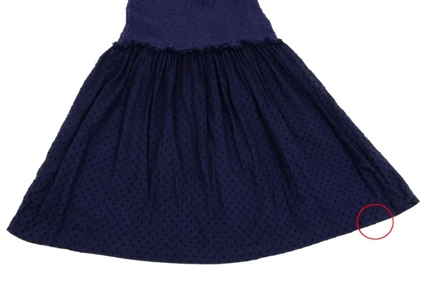 ISSEY MIYAKE me Dot Frocking Printed Cauliflower Switching Skirt K-162059_006