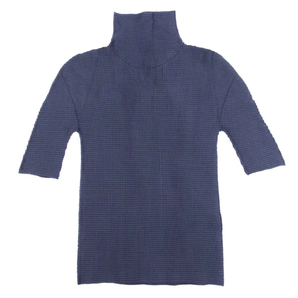 ISSEY MIYAKE me A-POC INSIDE Mesh Stretch Pleated Cutwork Top K-162064_002