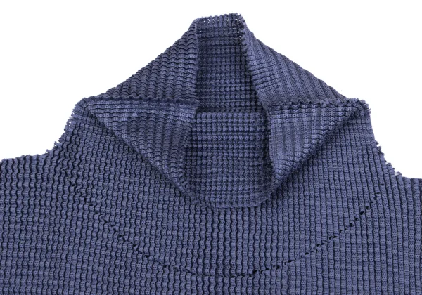 ISSEY MIYAKE me A-POC INSIDE Mesh Stretch Pleated Cutwork Top K-162064_004