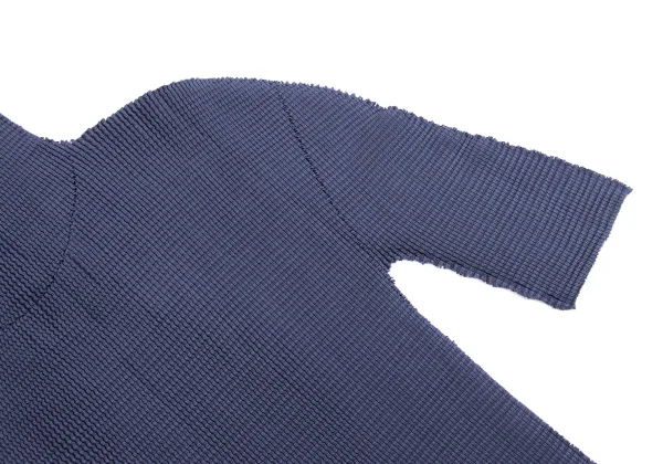 ISSEY MIYAKE me A-POC INSIDE Mesh Stretch Pleated Cutwork Top K-162064_005