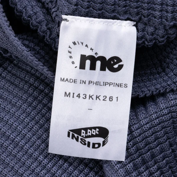 ISSEY MIYAKE me A-POC INSIDE Mesh Stretch Pleated Cutwork Top K-162064_013