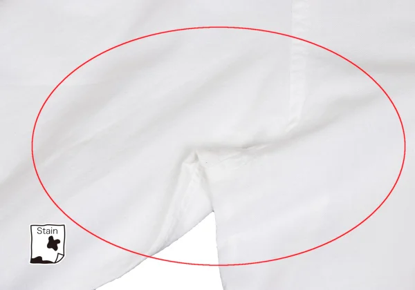 COMME des GARCONS HOMME PLUS Dot Embroidery Design Collarless Shirt K-162069_003