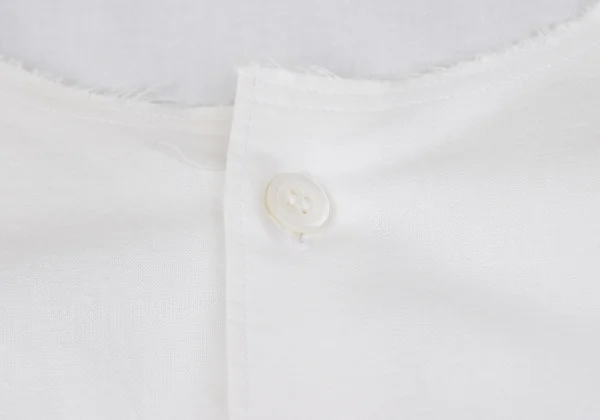 COMME des GARCONS HOMME PLUS Dot Embroidery Design Collarless Shirt K-162069_007