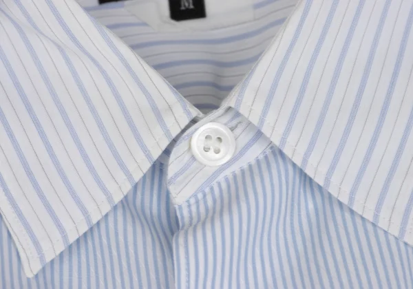 COMME des GARCONS HOMME PLUS Layered Switching Stripe Shirt K-162070_006