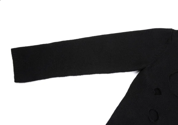 COMME des GARCONS HOMME PLUS Hole Design Knit Sweater K-162071_005