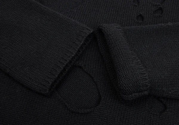 COMME des GARCONS HOMME PLUS Hole Design Knit Sweater K-162071_006