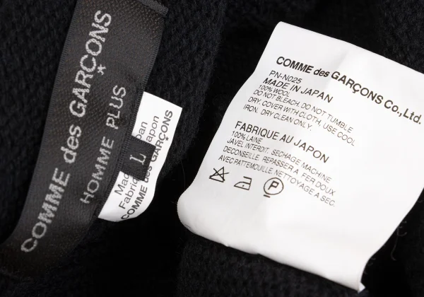 COMME des GARCONS HOMME PLUS Hole Design Knit Sweater K-162071_011