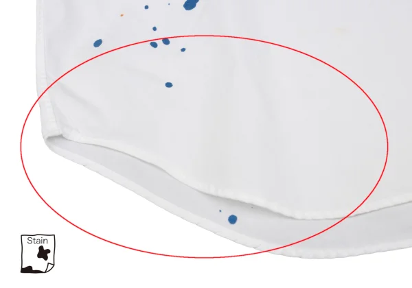 COMME des GARCONS HOMME Splash Paint Design Short Sleeve Shirt K-162072_013