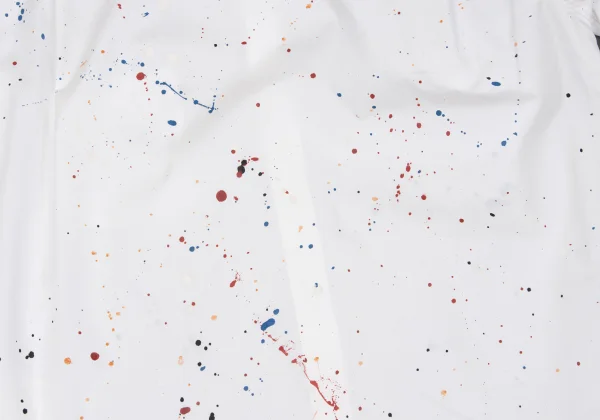 COMME des GARCONS HOMME Splash Paint Design Short Sleeve Shirt K-162072_016