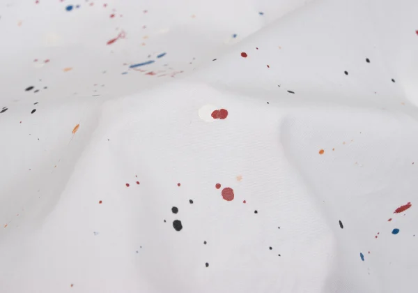 COMME des GARCONS HOMME Splash Paint Design Short Sleeve Shirt K-162072_017