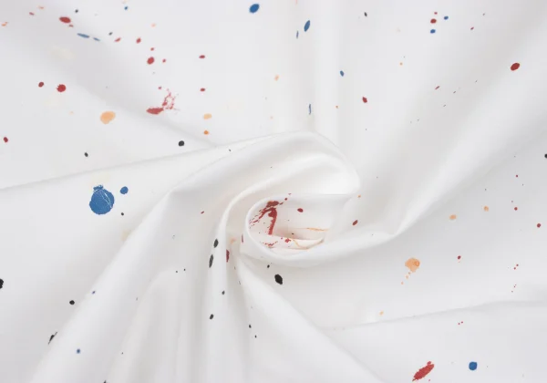 COMME des GARCONS HOMME Splash Paint Design Short Sleeve Shirt K-162072_018