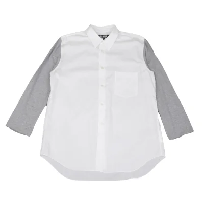 BLACK COMME des GARCONS Sleeve Switching Design Shirt