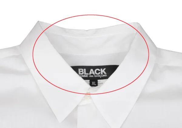 BLACK COMME des GARCONS Sleeve Switching Design Shirt K-162073_003